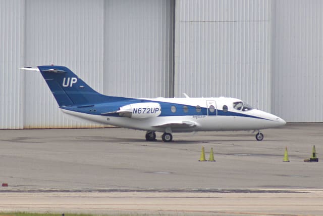 N672UP - Beech