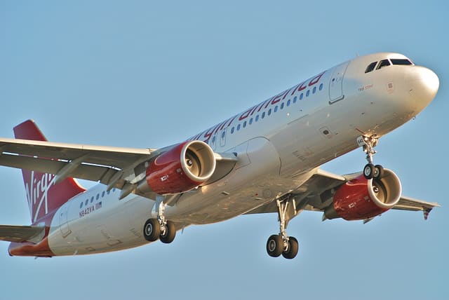N842VA - Airbus