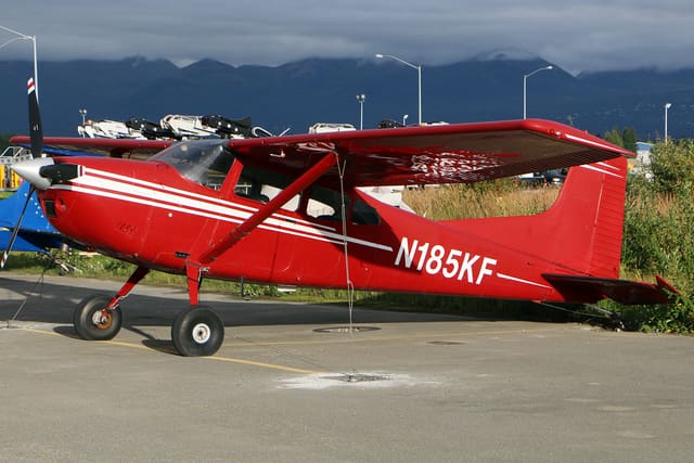 N185KF - Single-engine aircraft