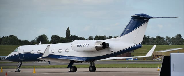 N813PD - Business jet