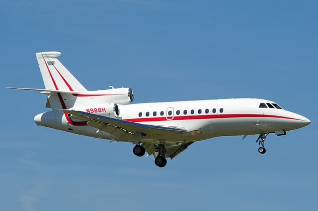 N988H - Business jet