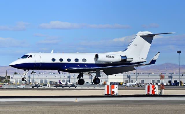 N918BG - Business jet