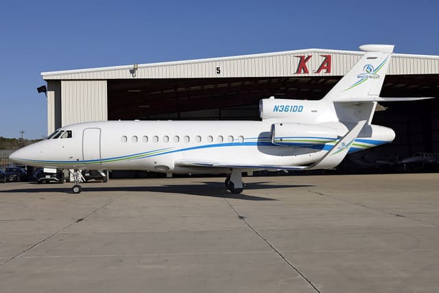 N361DD - Business jet