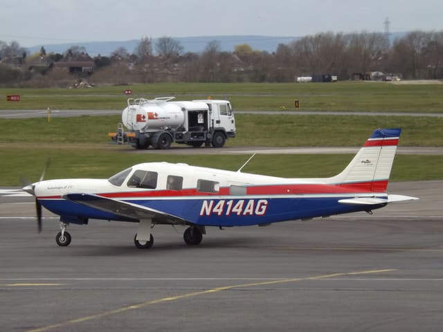 N414AG - Piper