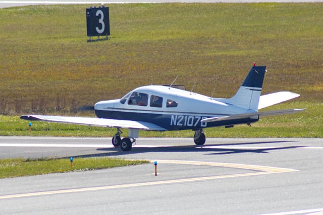 N2107D - Single-engine aircraft