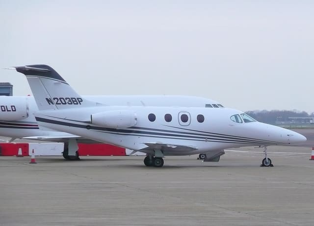 N203BP - Business jet