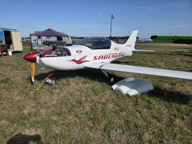 N100SW - William M CLAPP Clapp-saberwing