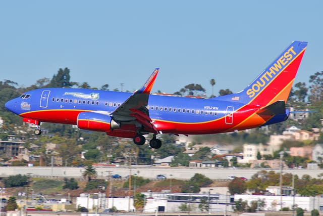 N912WN - Boeing