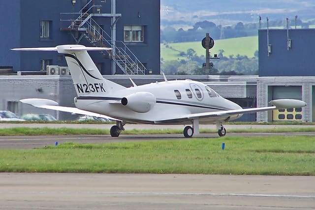 N23FK - Business jet