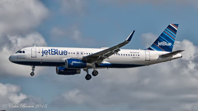 N821JB - Airbus