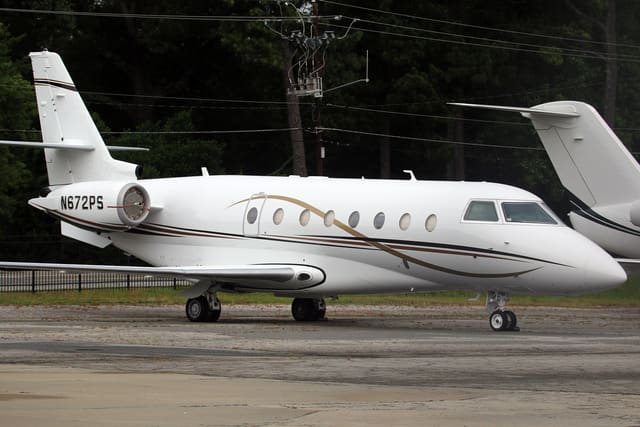 N672PS - Business jet
