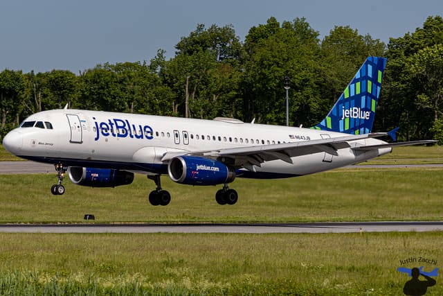 N643JB - Airbus